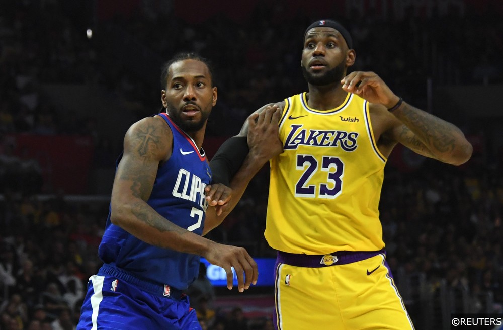Kawhi Leonard and LeBron James, Clippers vs Lakers