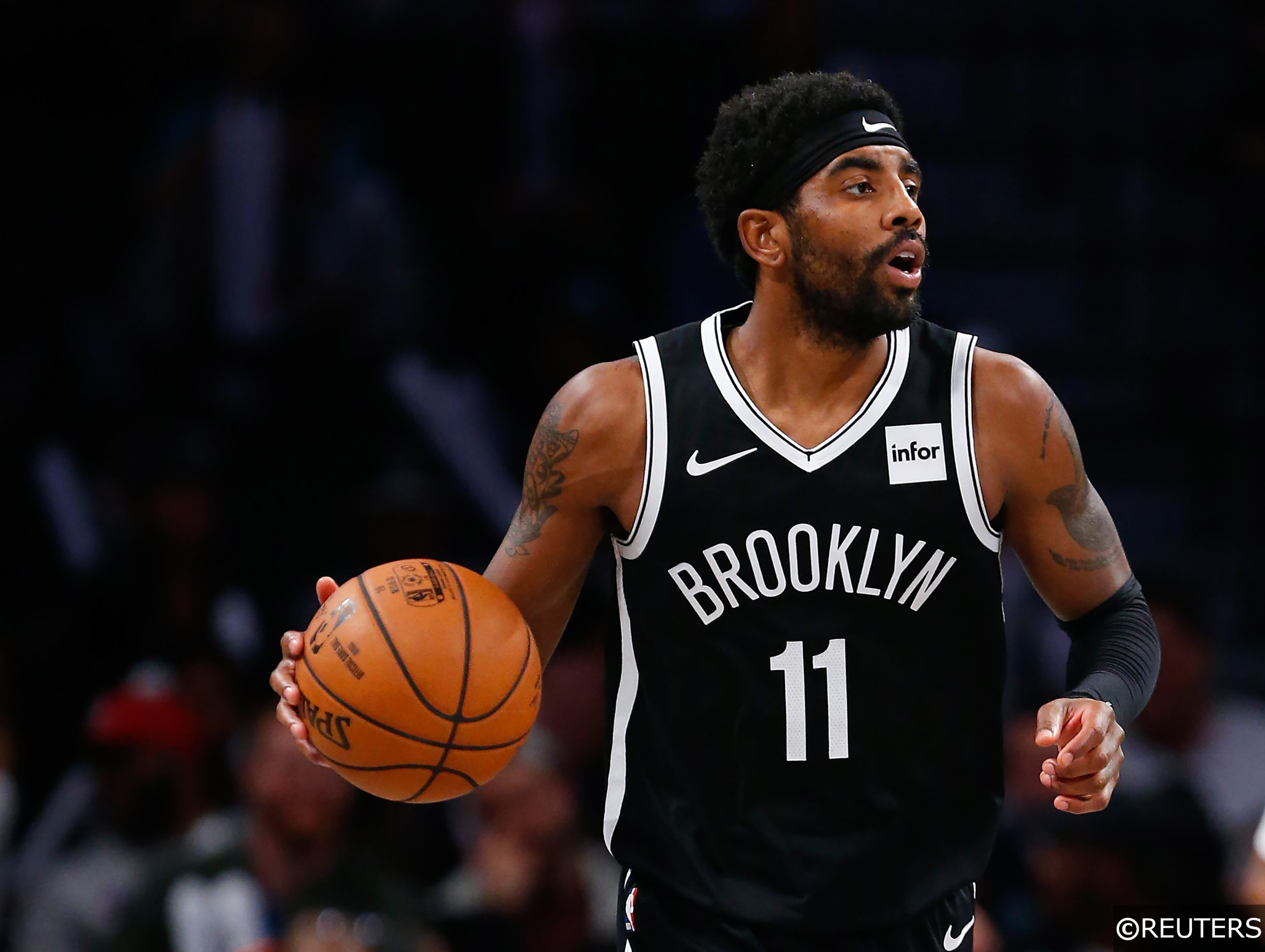 Kyrie Irving Brooklyn Nets vs Indiana Pacers NBA 2020