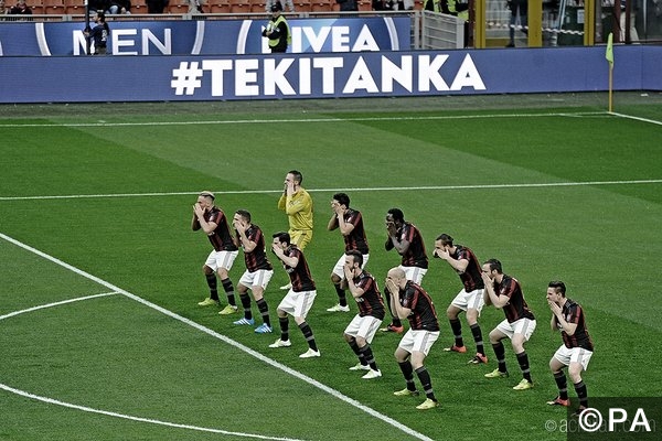 WATCH: AC Milan Perform The Haka Before Kick Off