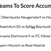 4/1 Both Teams to Score Accumulator lands!