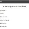 18/1 French Ligue 1 Accumulator Lands on Saturday!