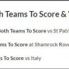 269/1 BTTS & Win Treble lands on Friday night!!