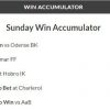 32/1 Win Accumulator Lands on Sunday!