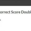 79/1 Correct Score Double Lands on Sunday Night!