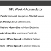 10/1 NFL Accumulator lands on Monday Night! 5 Accas landed in 2 days!!