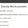 18/1 Boosted Win Accumulator Lands on Saturday!