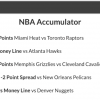 7/1 NBA Accumulator + Double land on Wednesday night!