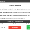 11/1 NHL Accumulator & Double land on Wednesday night!