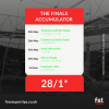 28/1 Finals Accumulator Lands!