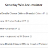 17/1 Win Accumulator Lands on Saturday!