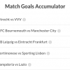 8/1 Match Goals Acca LANDS on Sunday, 5th Acca winner of the week!