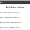 10/1 Both Teams to Score Acca lands on Friday night!