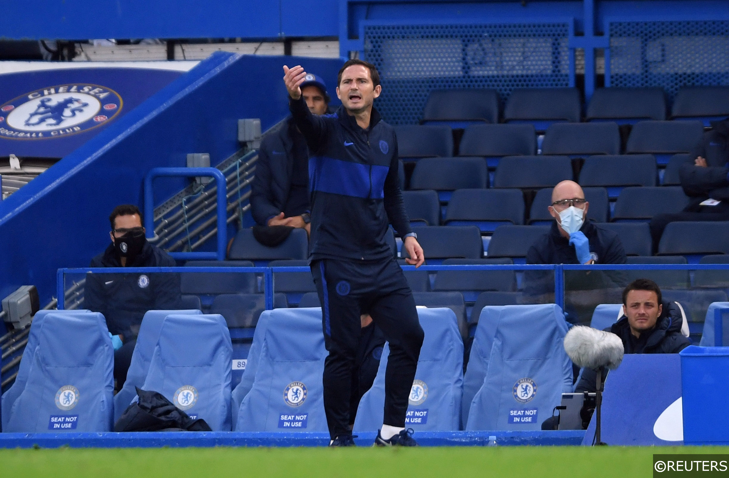 Chelsea manager Frank Lampard