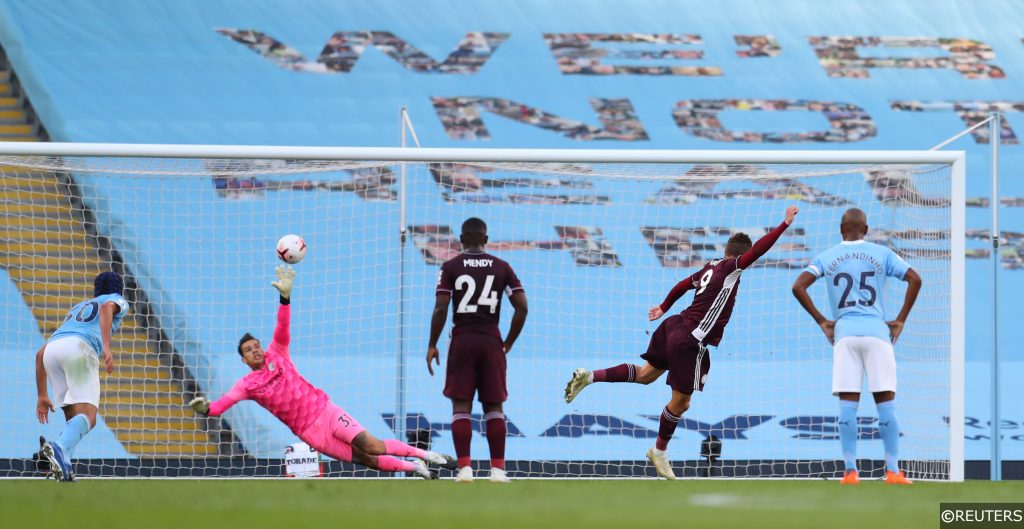 Jamie Vardy penalty Leicester