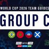 World Cup 2026 Group C betting preview & team guide