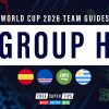 World Cup 2026 Group H betting preview & team guide
